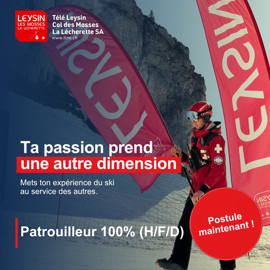 Visuel TéléLeysin pour le recrutement de patrouilleur