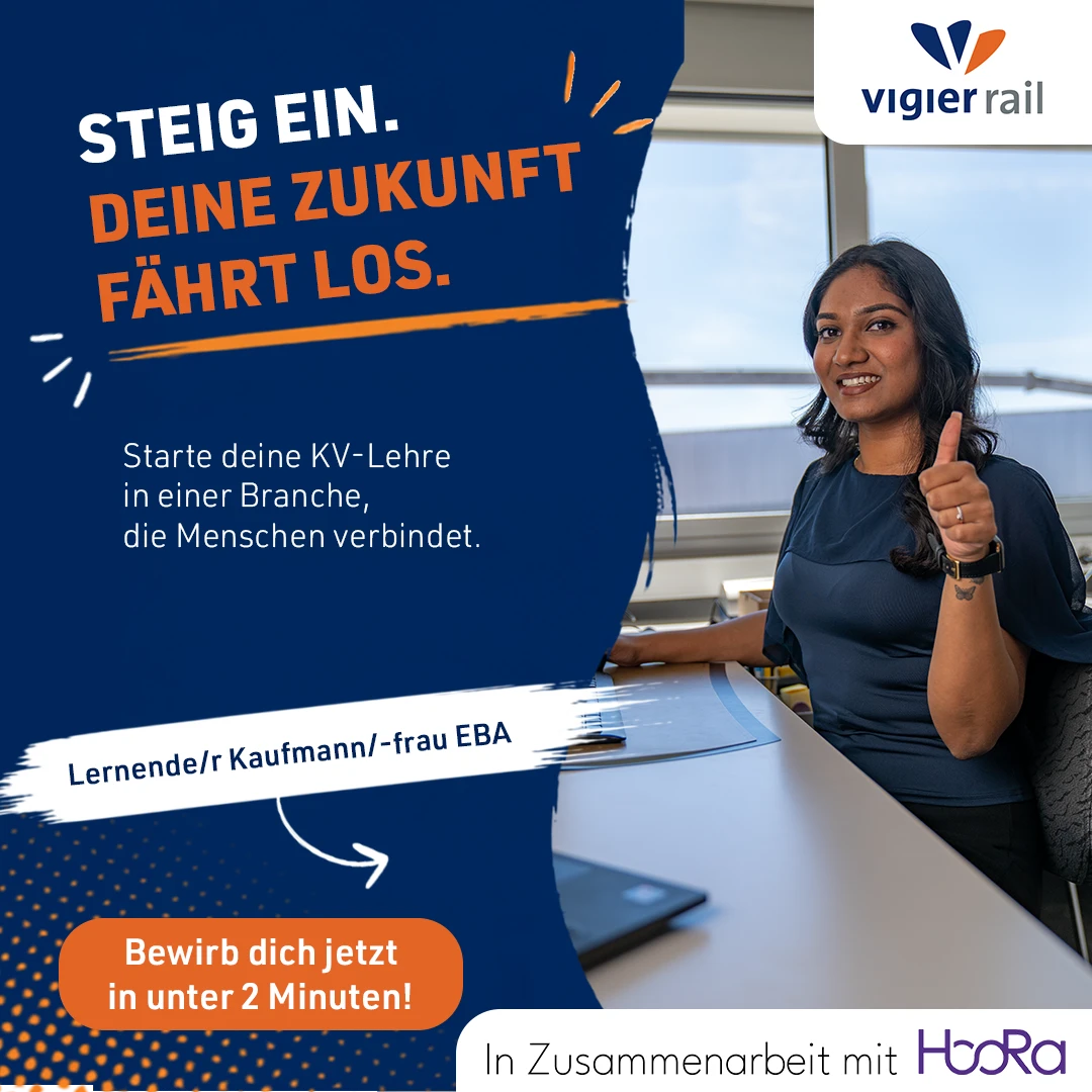 Visuel Vigier Rail en allemand pour l’apprentissage commercial